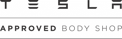 tesla approved body shop logo tesla approved body shop logo