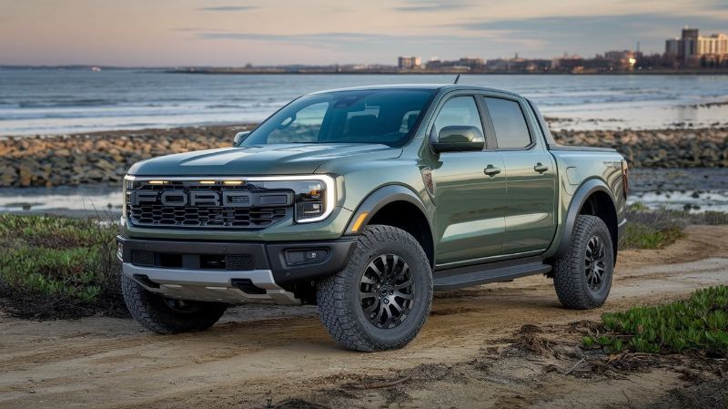Ford Raptor near Cleveland Axelrod Collision Ford Certified Truck Ford certified repair